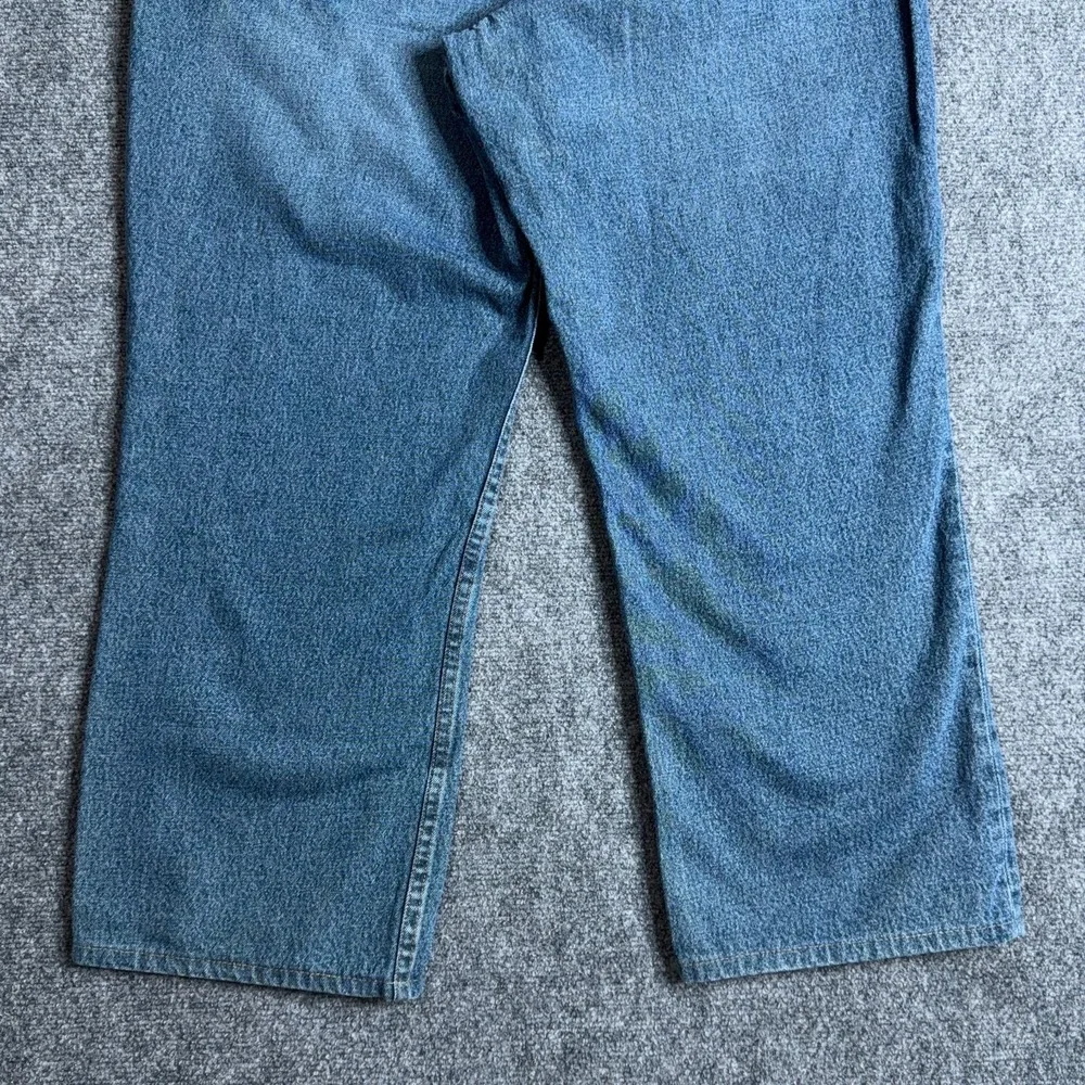 Duluth Trading Flex Ballroom Jeans Mens 40x30 Blue Relaxed Fit Straight Denim